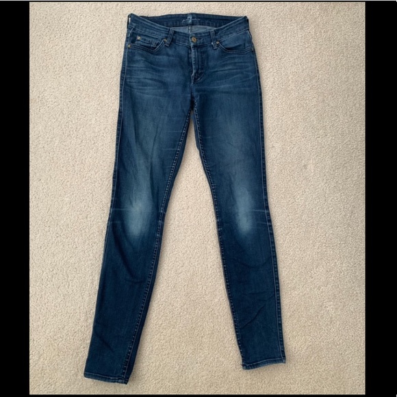 7 For All Mankind “The Skinny” Skinny Jeans - Picture 1 of 5